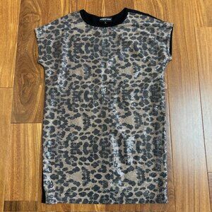 Newport News animal print sequin dress or tunic